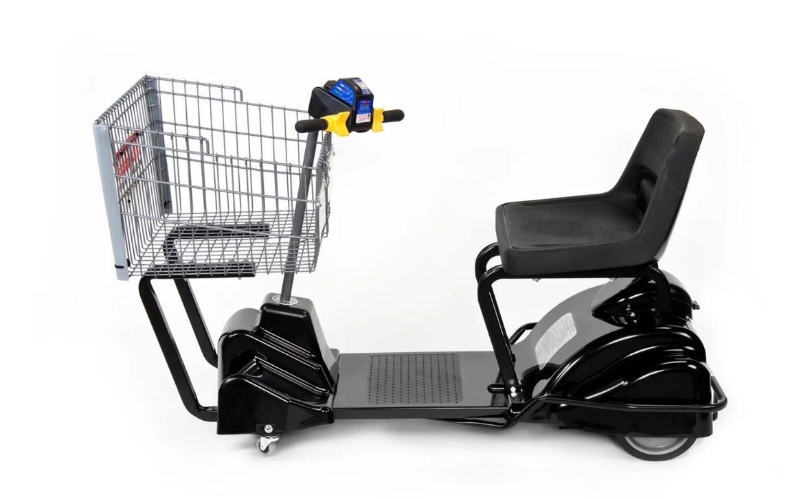 Mart motorized handicap shopping cart